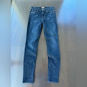 MOTHER Women's Skinny Jeans - Dark Blue